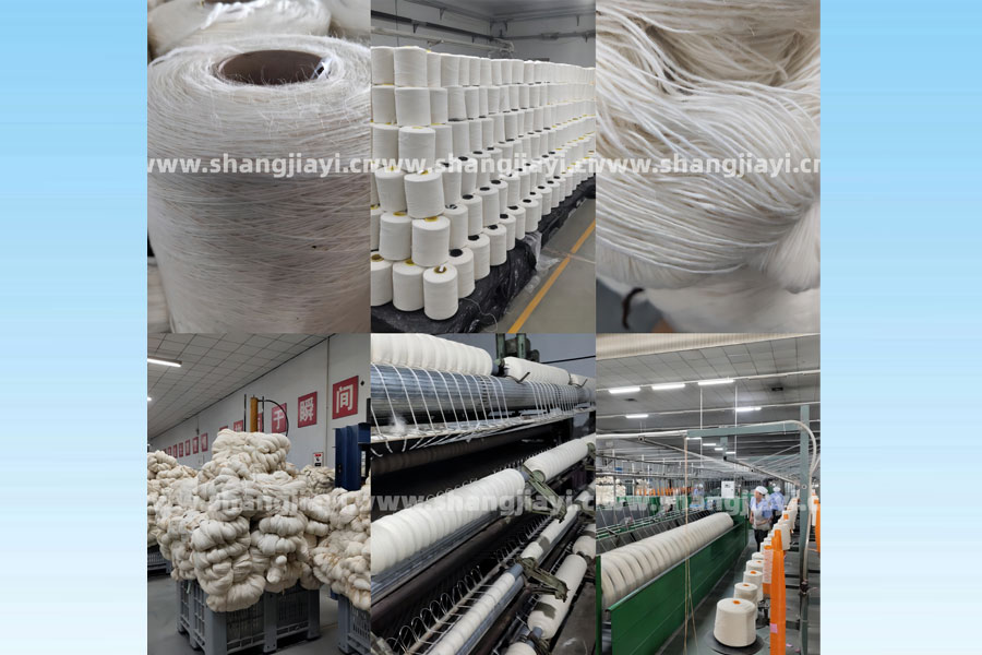 Wool yarn production line planning