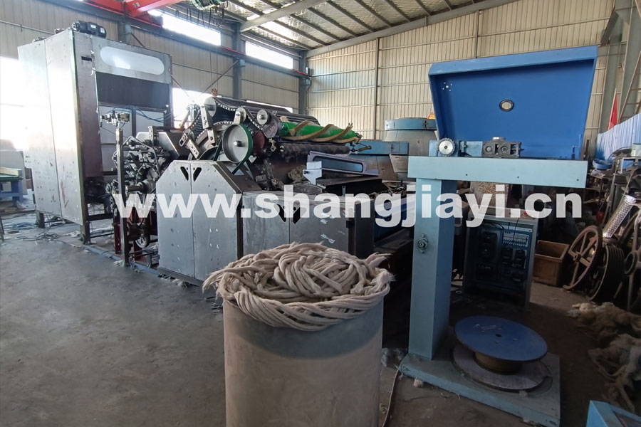 Y77 flax and hemp carding machine